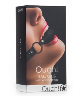 Gag Ball noir - Ouch! 