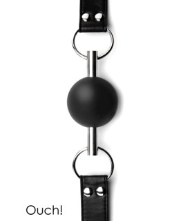 Solid Ball Gag noir - Ouch!