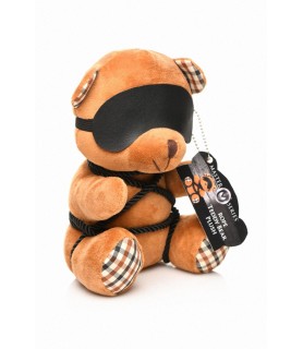 Ours en peluche en tenue Bondage
