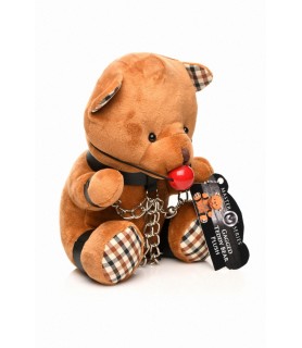 Ours en peluche bâillonné