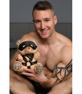 Ours en peluche BDSM avec martinet