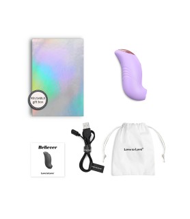 Stimulateur clitoridien Believer mauve - Love to Love