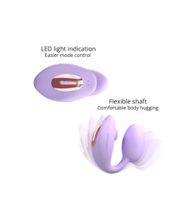 Double stimulateur Wonderlover mauve - Love to Love