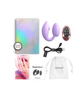 Double stimulateur Wonderlover mauve - Love to Love