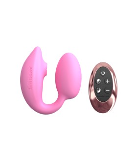 Double stimulateur Wonderlover rose - Love to Love