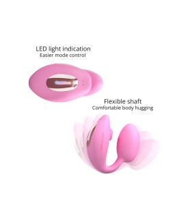 Double stimulateur Wonderlover rose - Love to Love