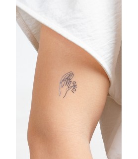 10 tatouages temporaires Kinky Collection - Secret Play