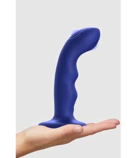 Vibro Tapping dildo wave bleu - Strap on Me