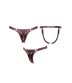 Harnais Generous aubergine - Strap On Me