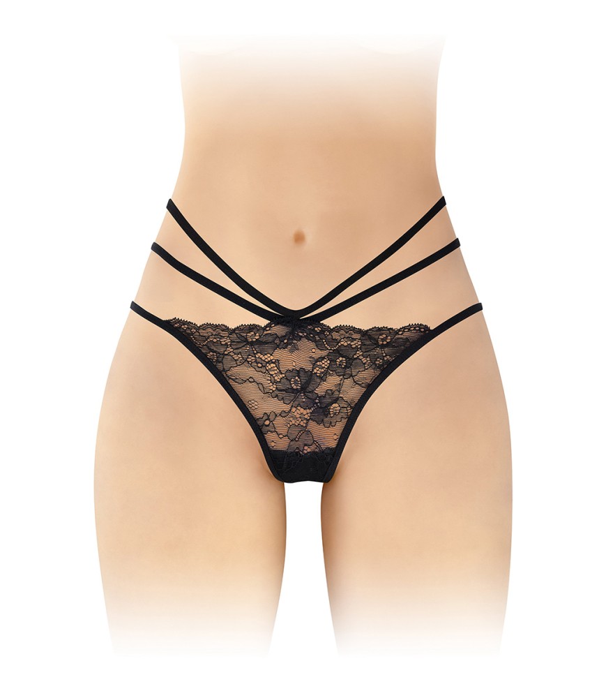 Culotte ouverte  Nadia - noir