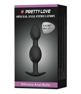 Silicone anal balls 12,5 cm