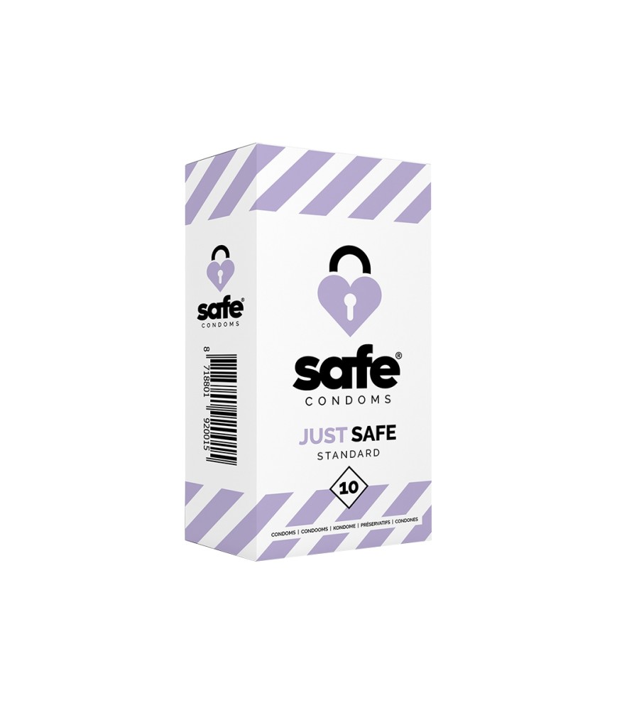 10 préservatifs Just Safe Standard