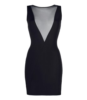 Robe noire V-9209 - Axami
