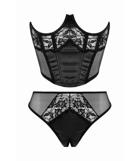 Ensemble bustier et string Tiara - Christine 
