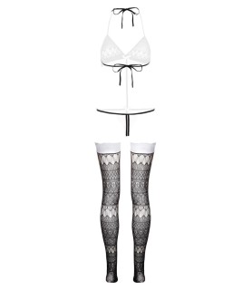 Ensemble body ouvert Izabella - Christine