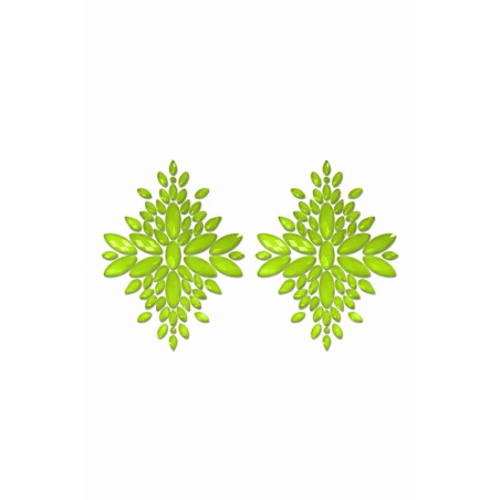 Cache-tétons fashion vert phosphorescent - Glow