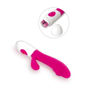 Vibromasseur Rabbit Elya rose - Yoba