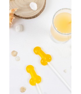 Sucette pénis pina colada avec alcool