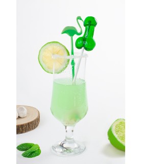 Sucette pénis Mojito avec alcool