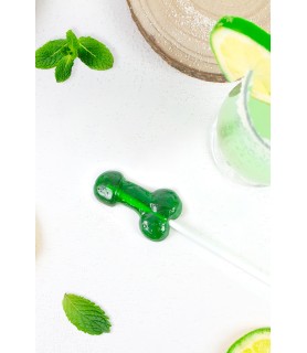 Sucette pénis Mojito avec alcool