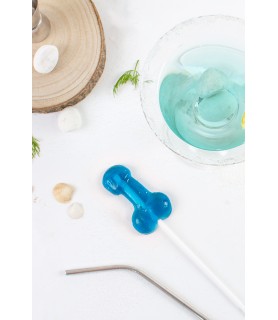 Sucette pénis gin tonic avec alcool