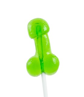 Sucette pénis Caipirinha avec alcool