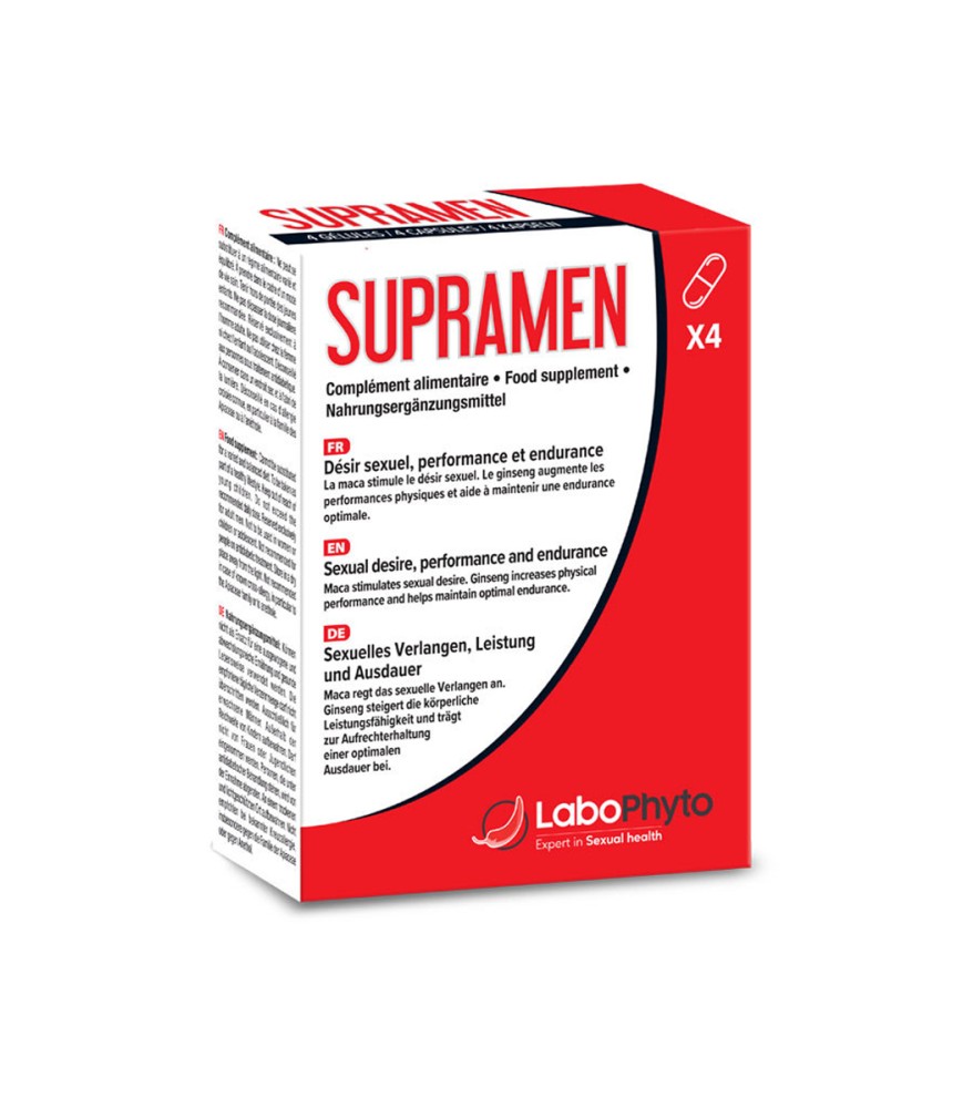 Supramen (4 gélules) - Aphrodisiaque