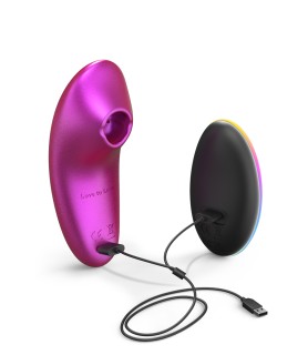 Masseur clitoridien télécommandé Dreamer Iridescent Berry - Love to Love