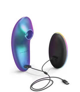 Masseur clitoridien télécommandé Dreamer Iridescent Turquoise - Love to Love