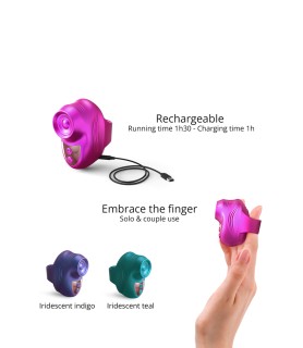 Stimulateur clitoridien Kisscool fuchsia - Love to Love
