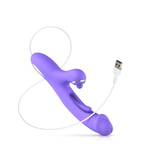 Vibro Rabbit avec Stimulateur de Point G Tess - Good Vibes Only