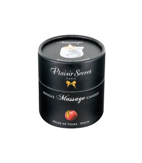 Bougie de massage - Pêche