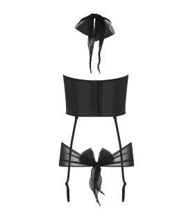 Guêpière Kesmina faux cuir - Passion