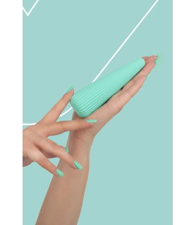 Vibro rechargeable IcyCone vert - FairyGasm