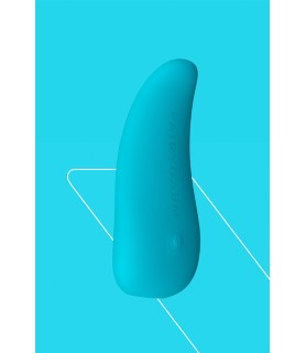 Mini vibro rechargeable ThrillLeaf bleu - FairyGasm