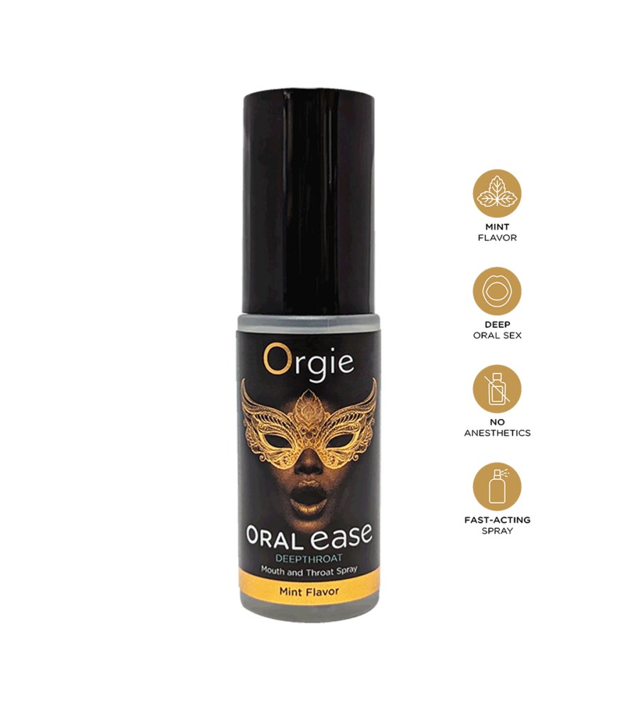 Spray gorge profonde Oral Ease - Orgie