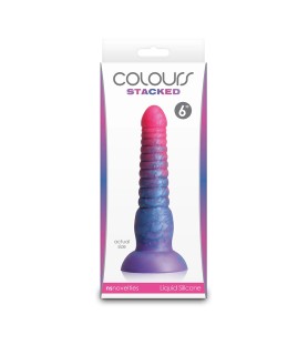 Gode Blue Stacked 16 x 3,9 cm - NS Novelties