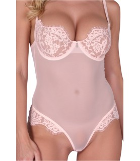 Body rose pâle Zovel - Passion
