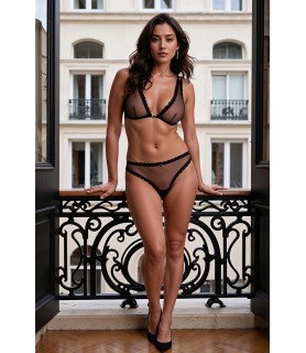 Ensemble 2 pièces noir Belissana - Passion