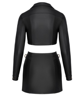 Ensemble top et jupe courte noir - Cottelli PARTY 