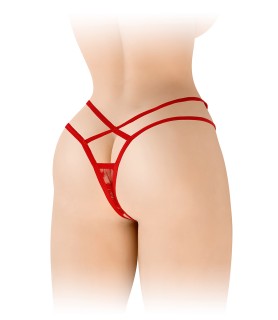 String ouvert Mylene - rouge
