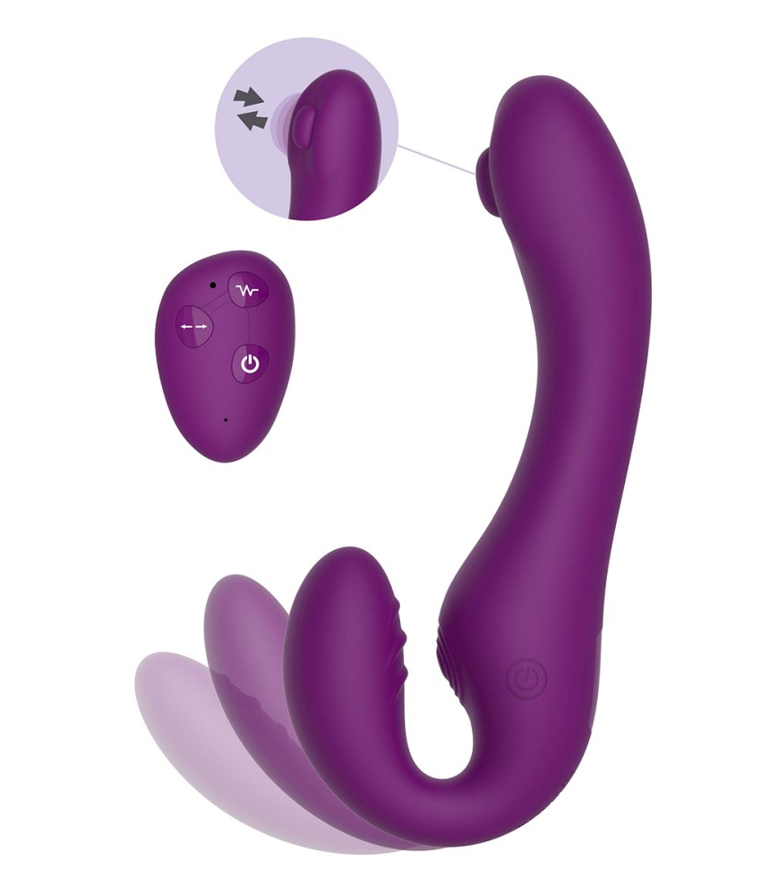 Vibro anatomique pulsatile télécommandé - Xocoon