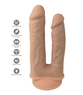 Vibro double pénétration 19,5 et 17,5 cm - SilexD