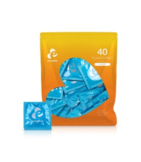 40 préservatifs parfumés - EasyGlide
