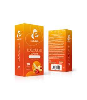 10 préservatifs parfumés - EasyGlide