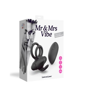 Cockring vibrant télécommandé Mr and Mrs Vibe