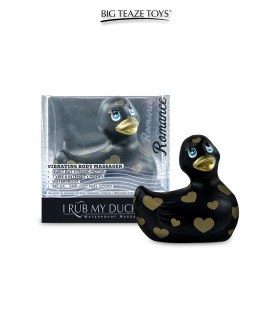 Mini canard vibrant Romance noir et or