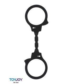 Menottes silicone stretchy - noir