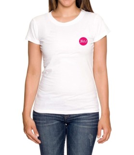 Tee-shirt  J&M blanc - spécial  femme