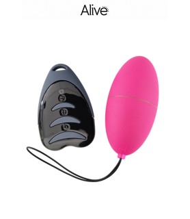 Oeuf vibrant télécommandé Magic egg 3 - rose